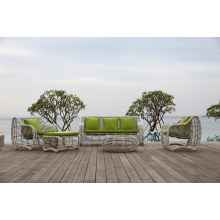 Outdoor-Wicker Sektionaltore Stoff Antik Sofa Set Designs